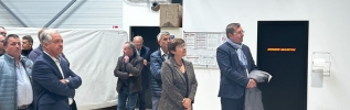 ROGER MARTIN a inauguré des nouveaux bâtiments de l'Agence Haute-Saône - Vosges.